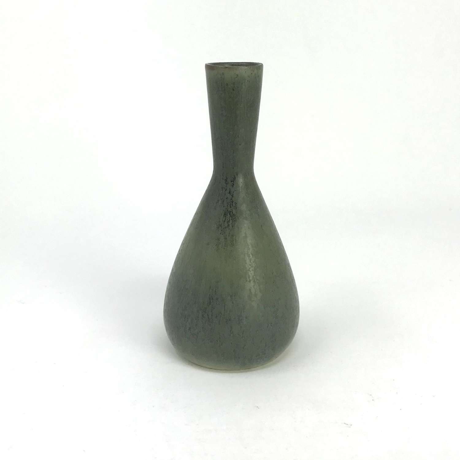Carl-Harry Stalhane for Rorstrand small green vase 1950s