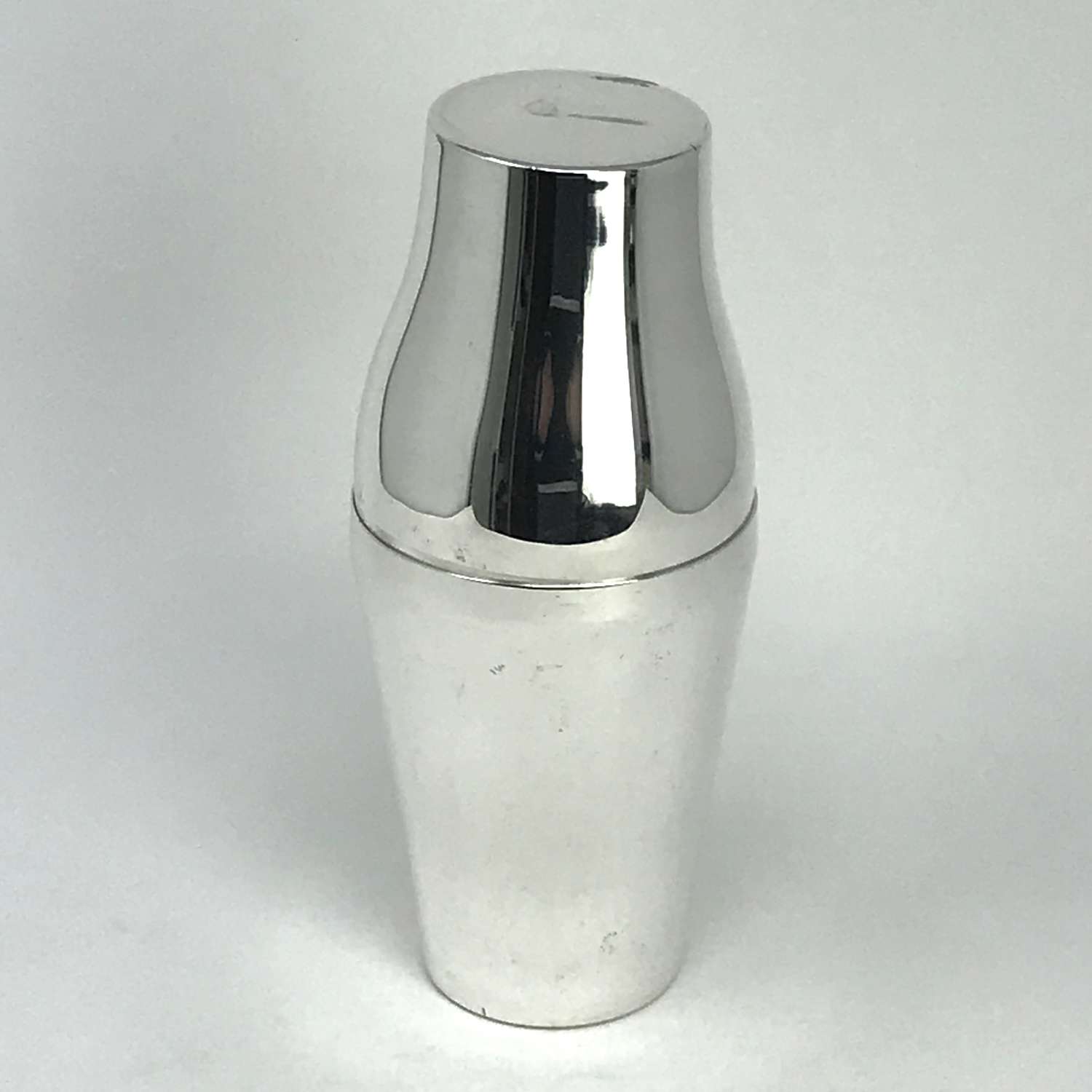 Krupp Berndorf Silver Plated Cocktail Shaker Germany 1930s