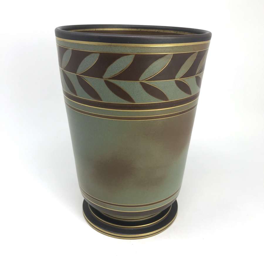 Gunnar Nylund stoneware vase, 