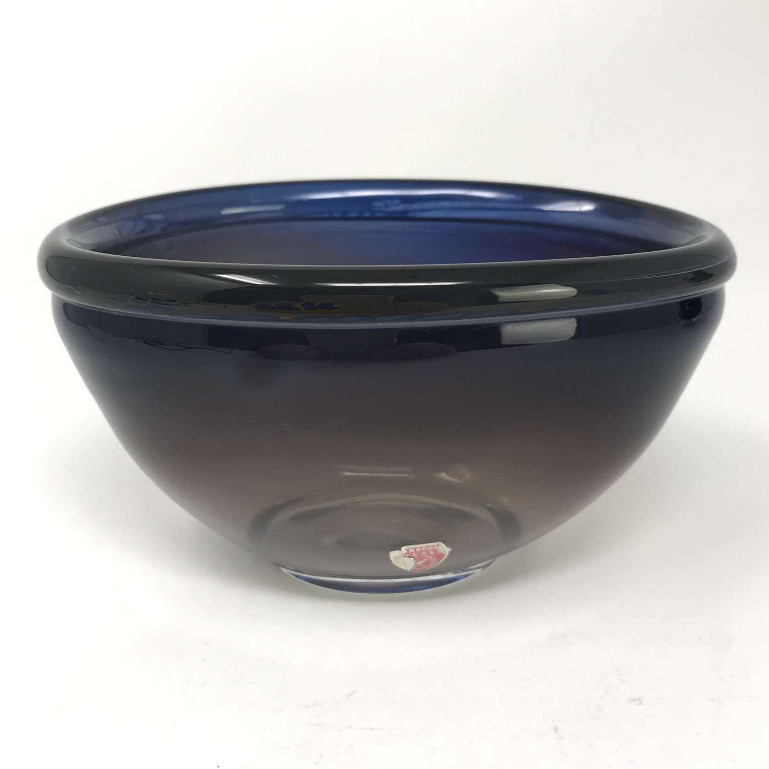 Nils Landberg Expo bowl in brown and blue