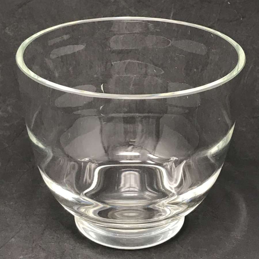 Goran Hongell Karhula glass bowl Finland 1930s