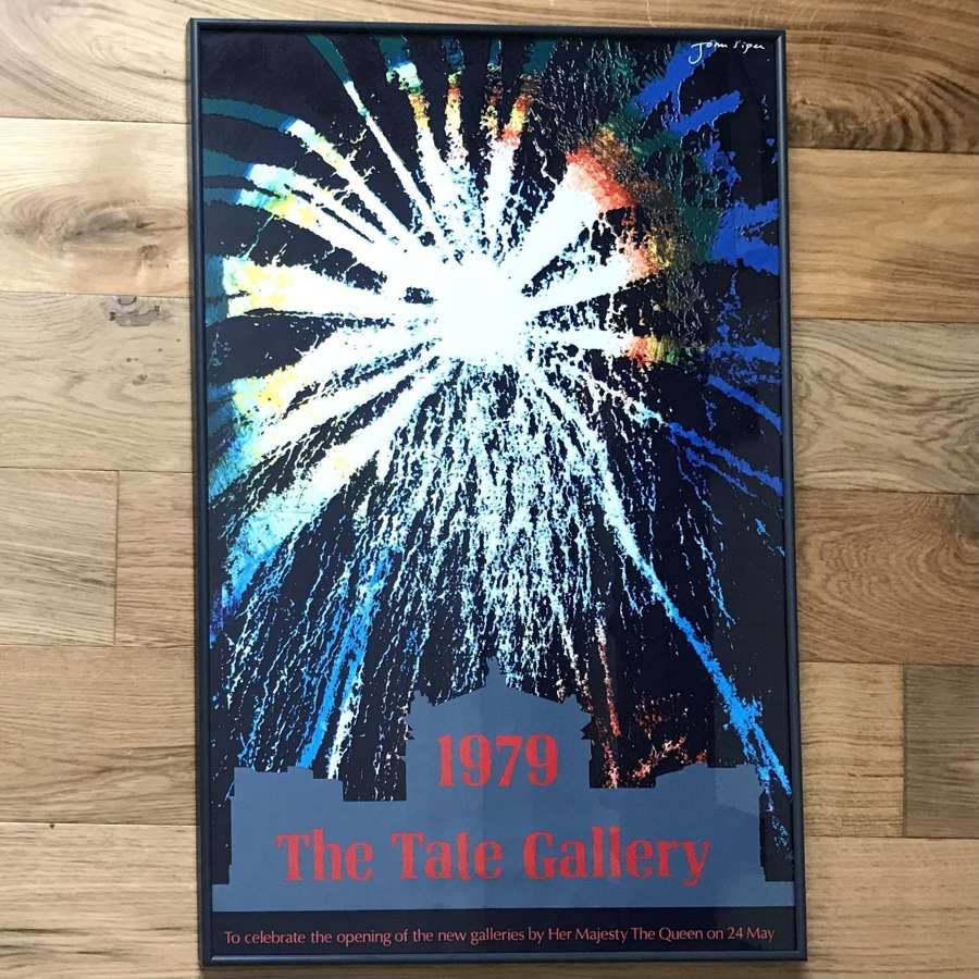 John Piper Exhibition Poster for Tate Gallery, London 1979