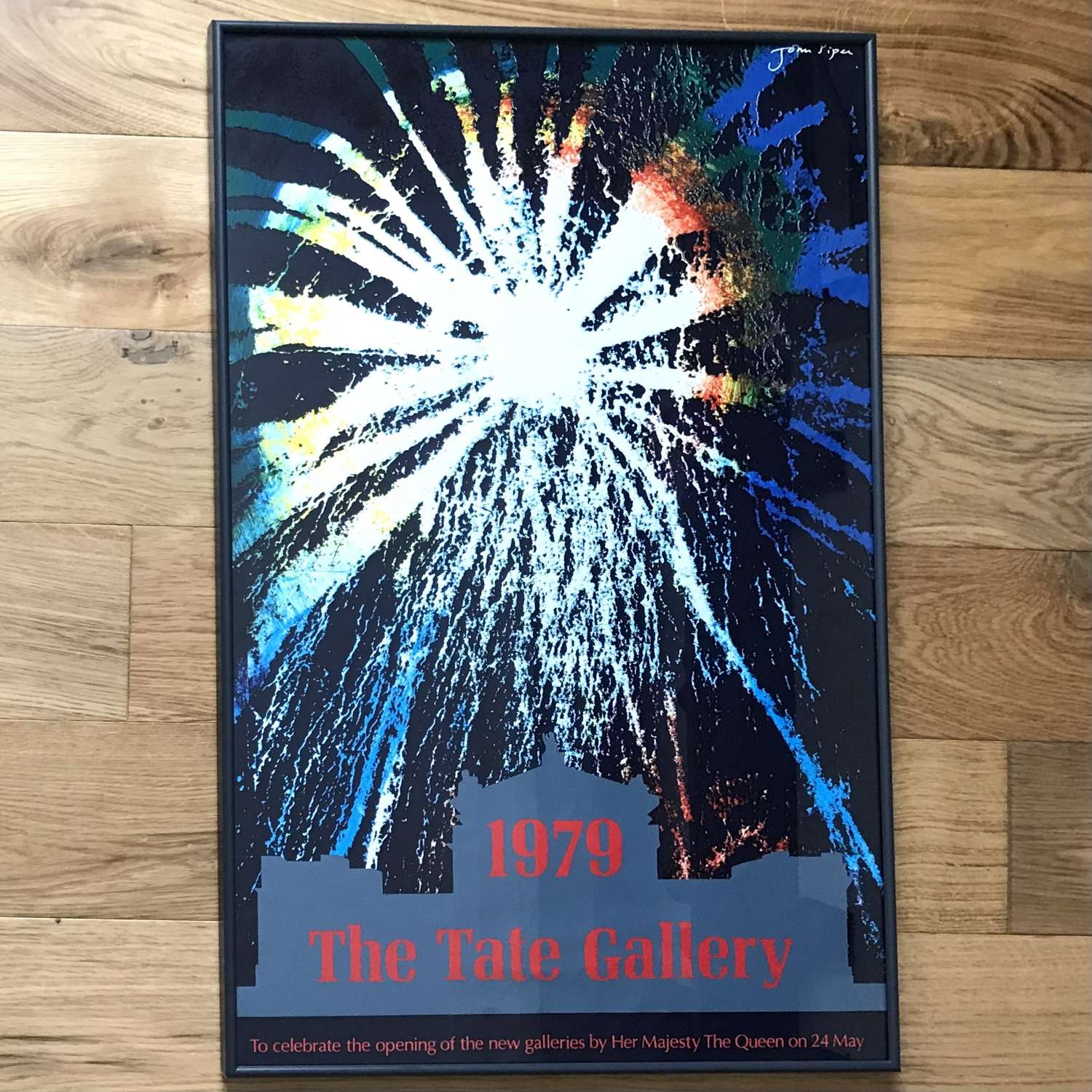 John Piper Exhibition Poster for Tate Gallery, London 1979