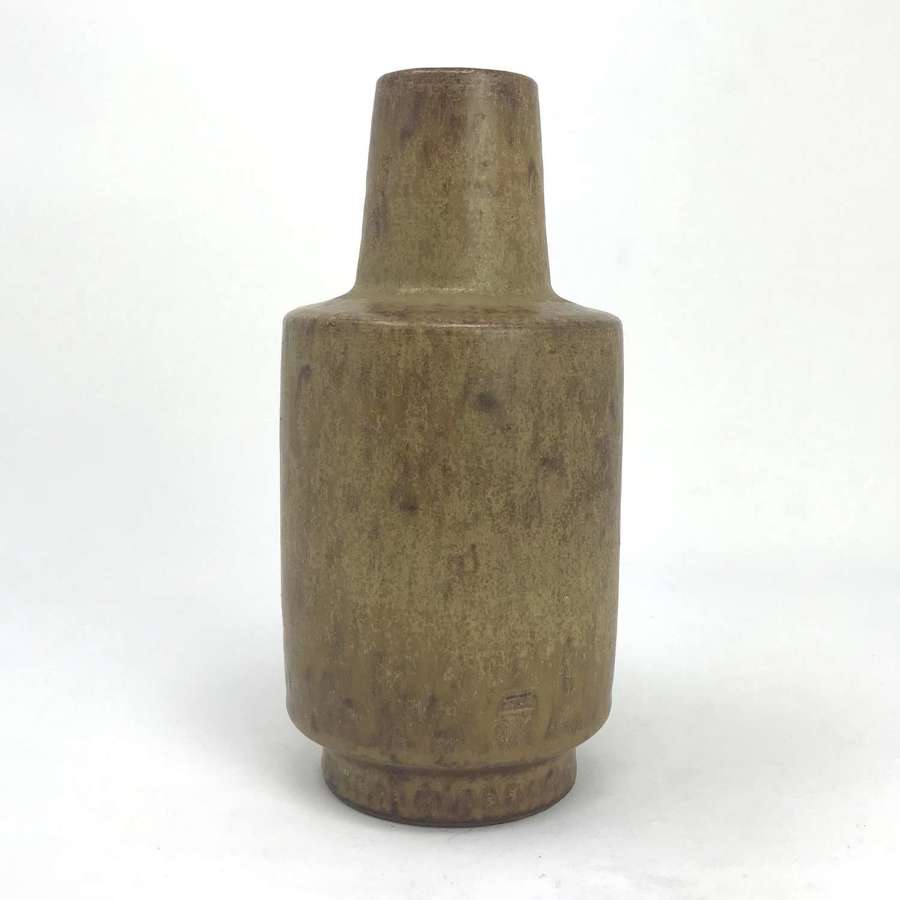 Per Linnemann-Schmidt Palshus Light brown vase Denmark c1960s