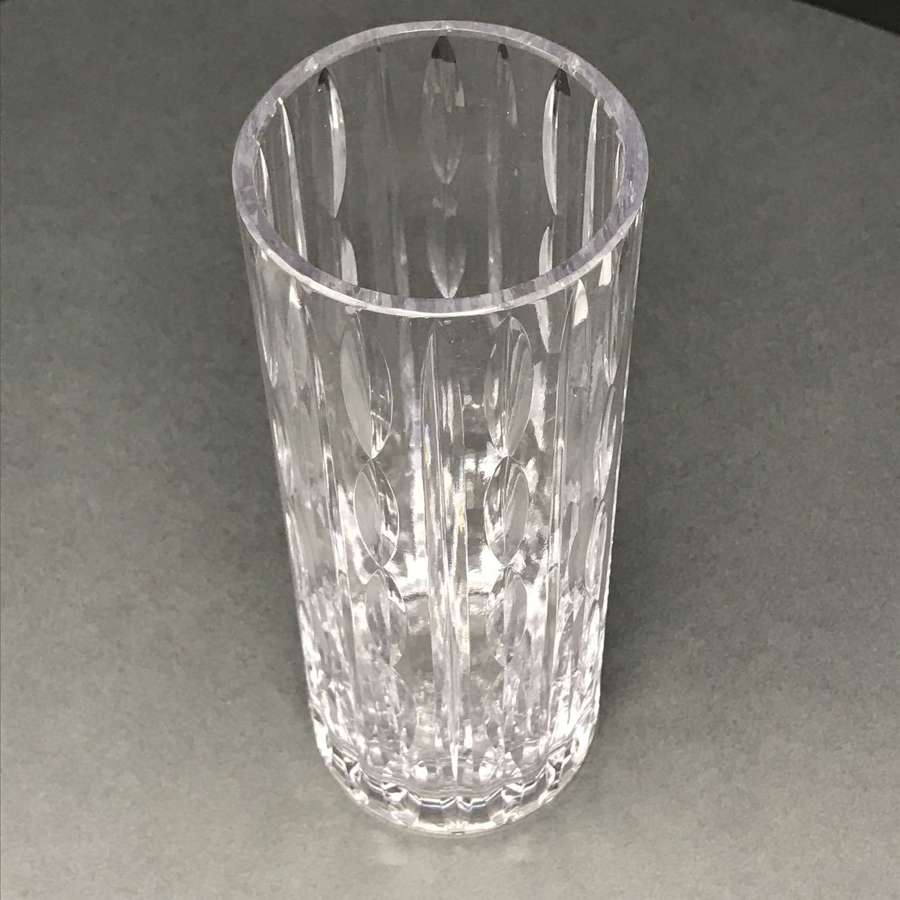 Glass vase Webb Corbett c1960s