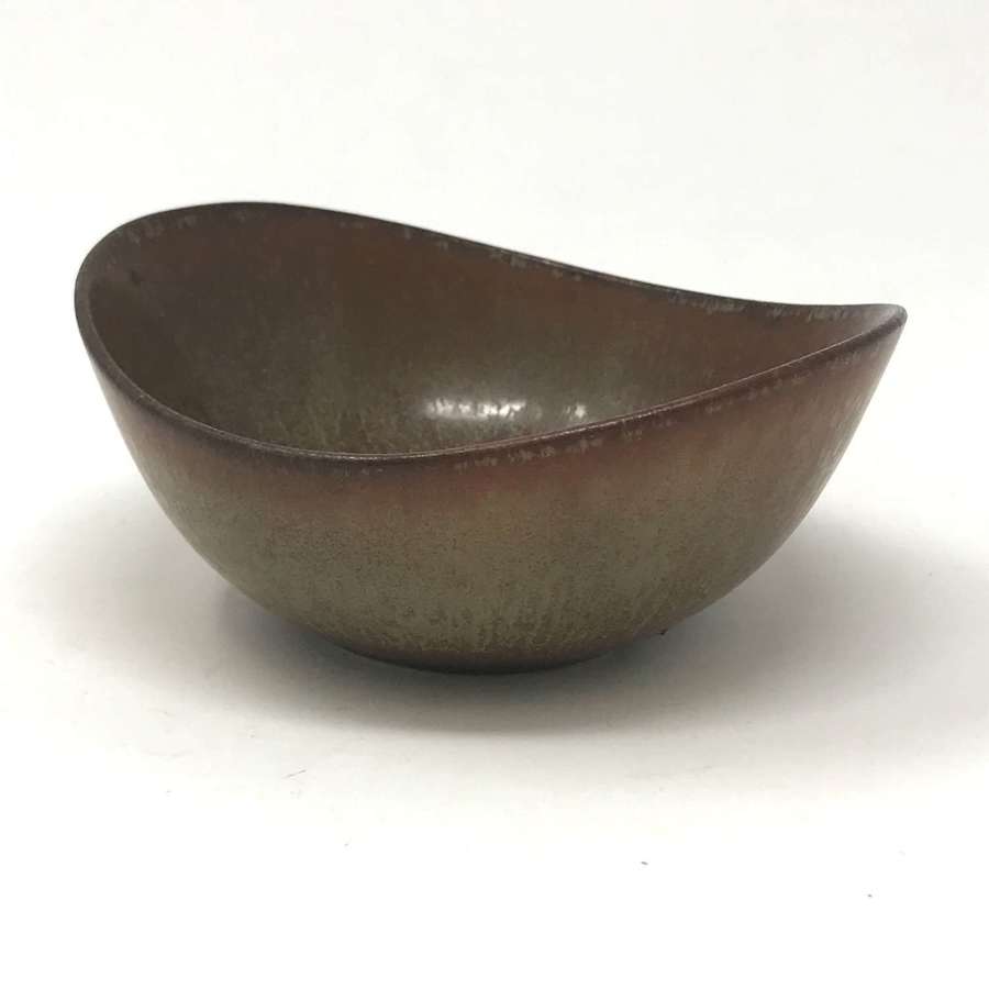 Gunnar Nylund ceramic bowl Rorstrand Sweden 1950s US
