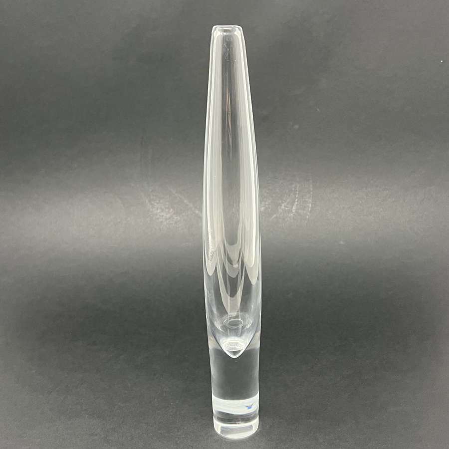 Asta Stromberg Sputnik glass vase Orrefors Sweden 1970s